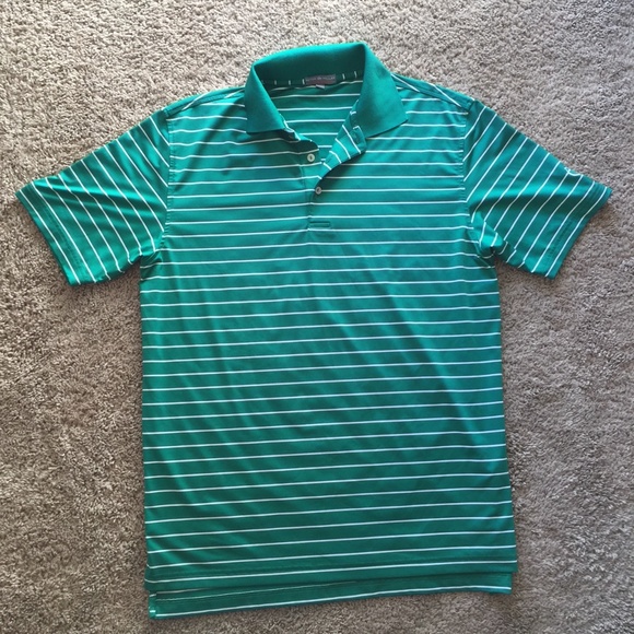 Peter Millar Summer Comfort Mens Green White - Picture 1 of 5